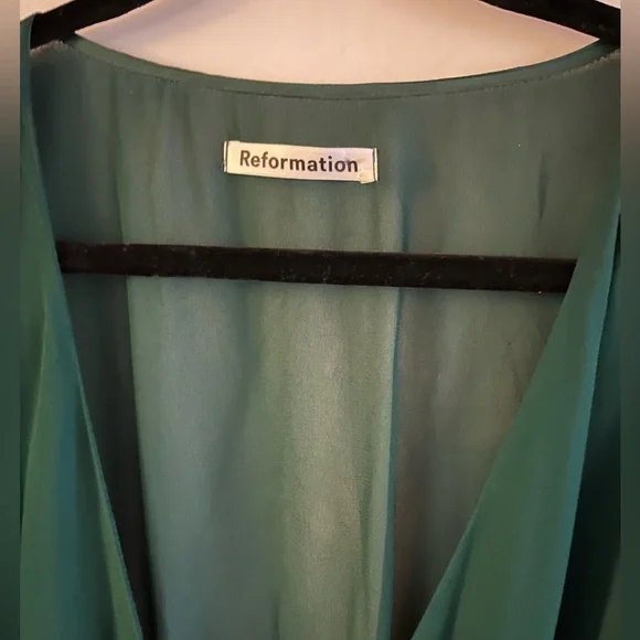 Reformation Monica Wrap Dress - Picture 3 of 7